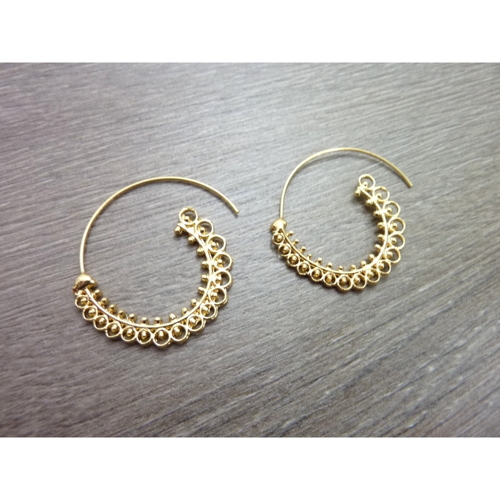 Spiral Boho Earrings